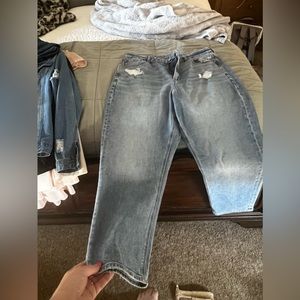 AE Curvy Mom jeans